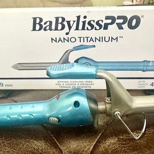 BaBylissPRO Nano Titanium Curling Iron - Blue 3/4 - BRAND NEW in BOX